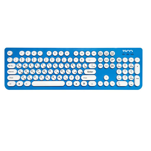 کیبورد بی سیم تسکو مدل KEYBOARD TSCO WIRLESS TK 7001W