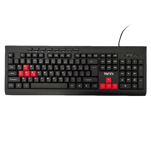 کیبورد سیم دار تسکو مدل KEYBOARD TSCO TK-8003