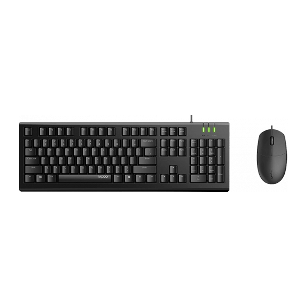 تصویر  کیبورد و ماوس رپو مدل KEYBOARD MOUSE RAPOO X-125S Pro