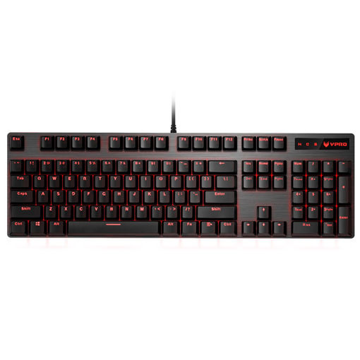 کیبورد مخصوص بازی رپو مدل KEYBOARD GAMING RAPOO V-580