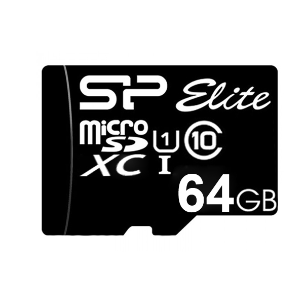 تصویر  کارت حافظه microSDXC سیلیکون پاور مدل Elite کلاس 10 استاندارد UHS-I U1 سرعت 85MBps ظرفیت 64 گیگابایت