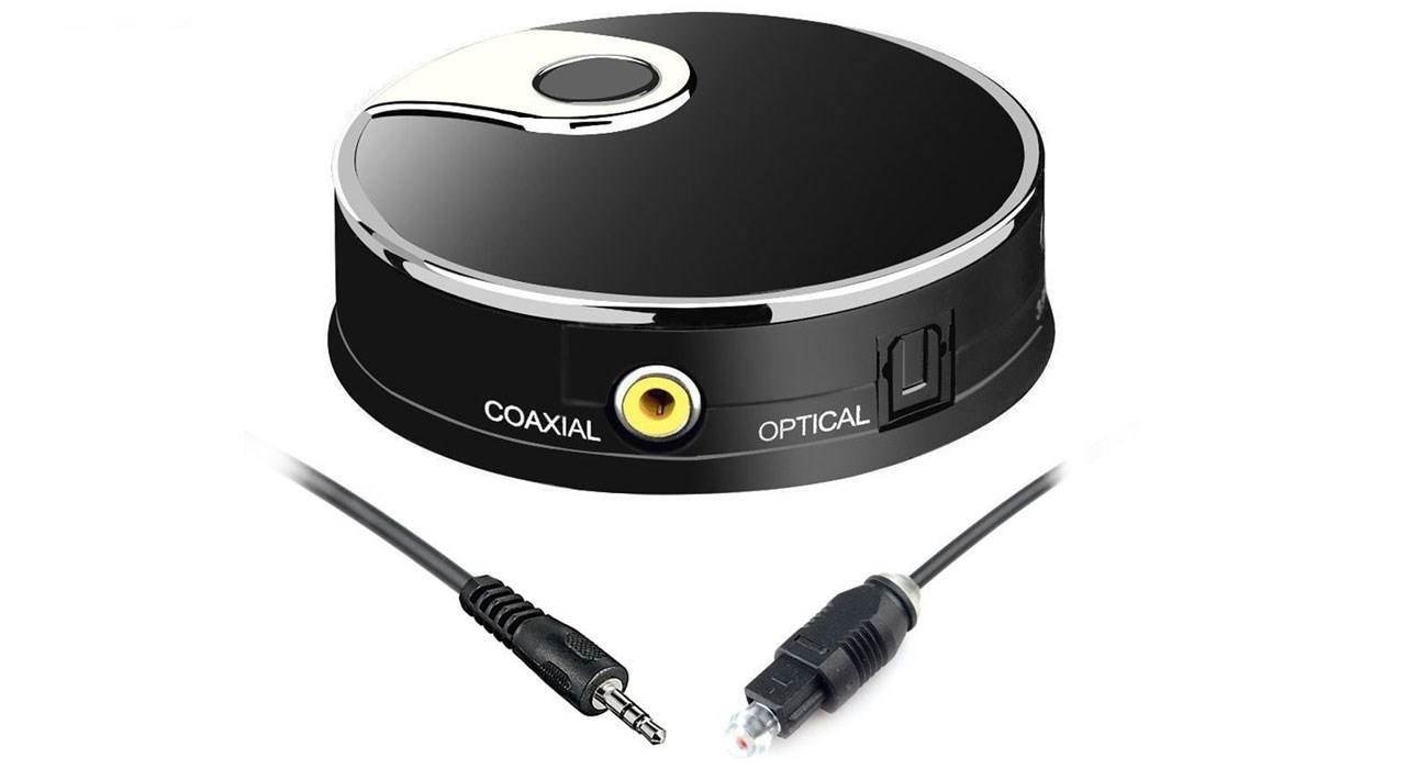 فرستنده و گیرنده بلوتوث صدا مدل Bluetooth Audio Receiver Transmitter TX-12 Plus در قائم آی تی