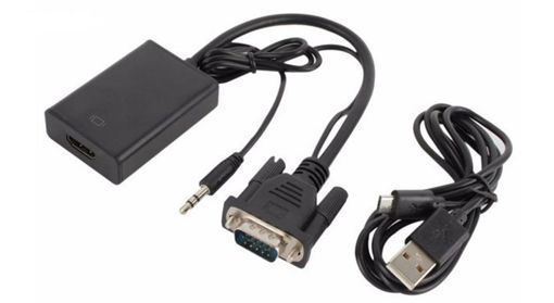 مبدل CONVERTER تبدیل  VGA به HDMI