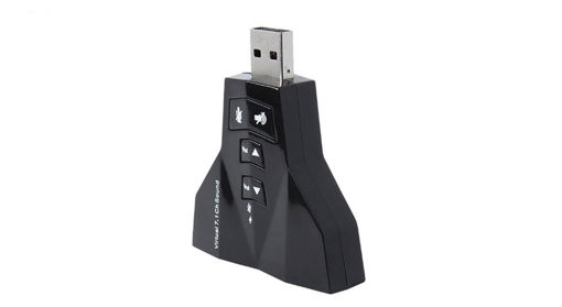 کارت صدا USB مدل SOUND CARD USB Virtual 7.1