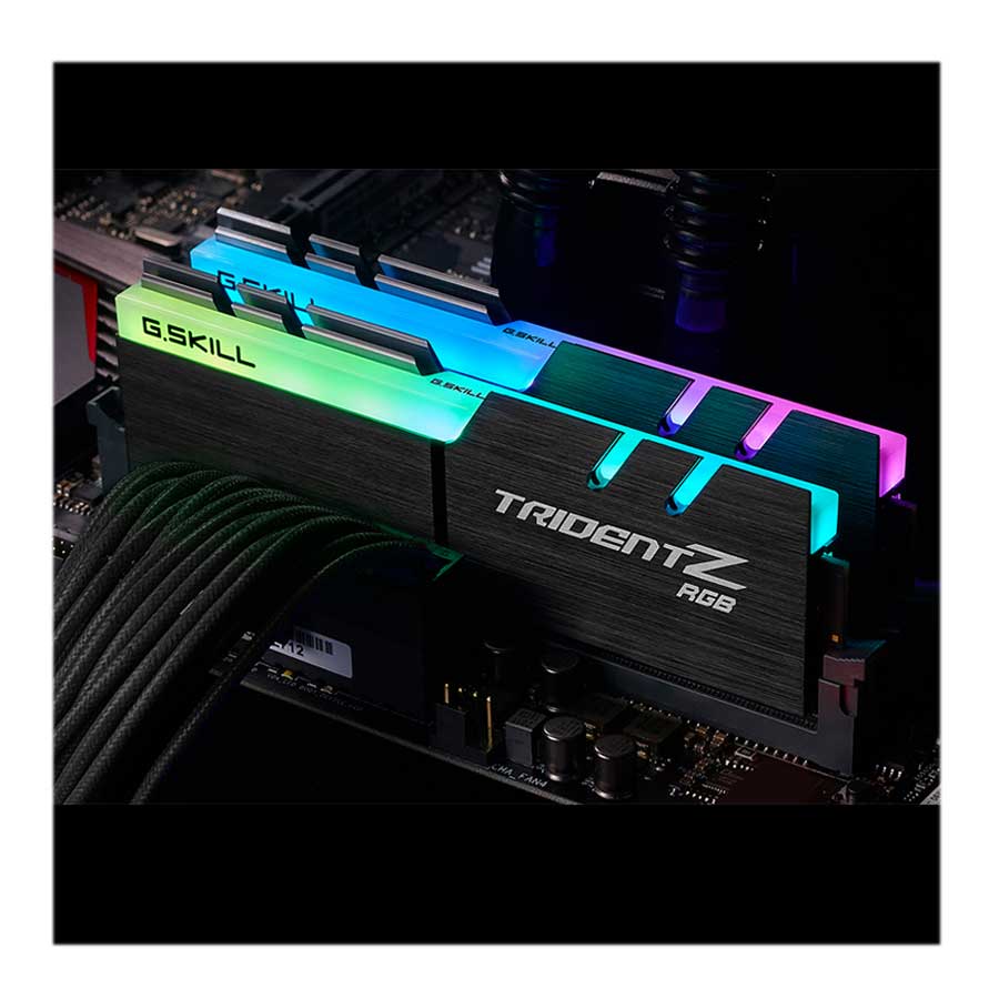 رم جی اسکیل RAM G SKIL Trident Z RGB 32GB 16GBx2 3600MHz CL18