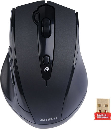 ماوس بی سیم ایفورتک مدل MOUSE WIRELESS A4TECH G10-810 F