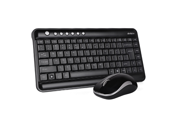 KEYBOARD MOUSE A4TECH MINI کیبورد و ماوس ای فورتک مدل 3300N