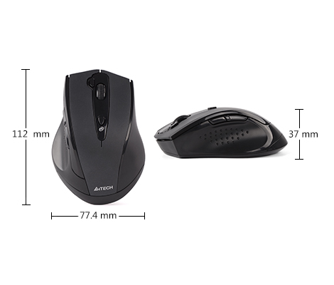 ماوس بی سیم ایفورتک مدل MOUSE WIRELESS A4TECH G10 810