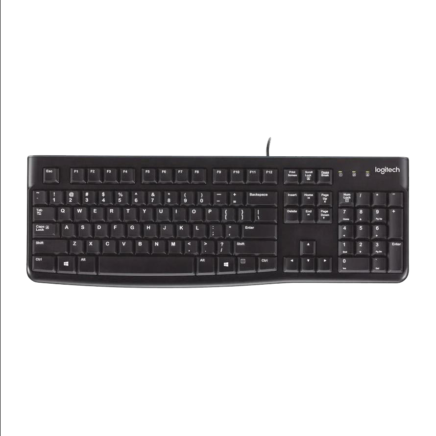 کیبورد با سیم لاجیتک KEYBOARD LOGITECH K 120 در قائم آی تی