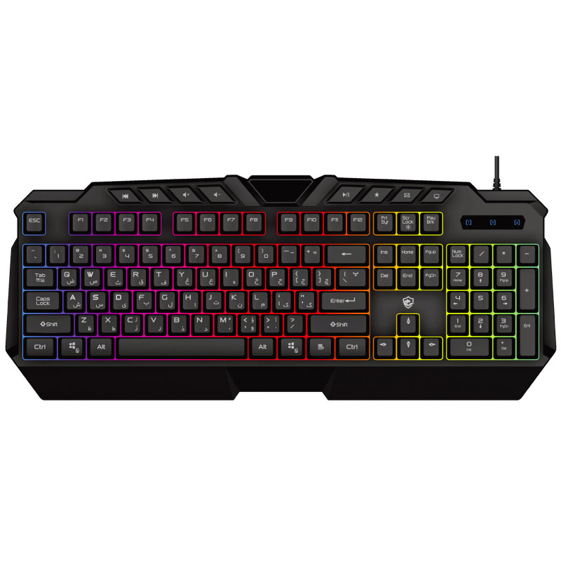 کیبورد مخصوص بازی بیاند مدل KEYBOARD GAMING BEYOND BKG-9400 RGB