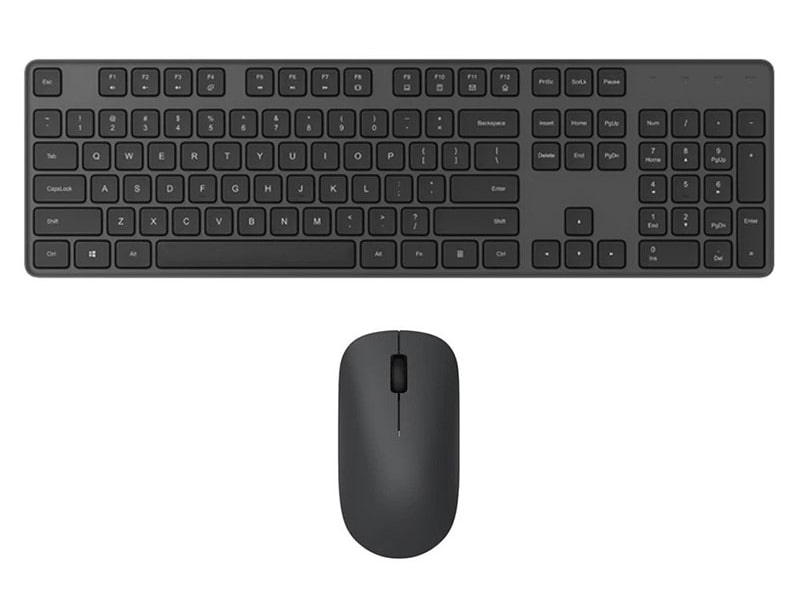 کیبورد و ماوس بدون سیم شیائومی مدل KEYBOARD MOUSE WIRLESS XIAOMI WXJS01YM