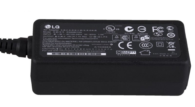 آداپتور مانیتور ال جی مدل ADAPTOR MONITOR LG 19V 1A