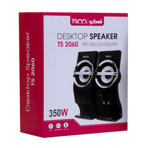 اسپیکر دو تکه تسکو مدل SPEAKER TSCO TS-2060 در قائم آی تی