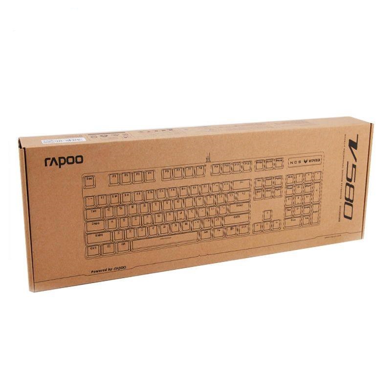 کیبورد مخصوص بازی رپو مدل KEYBOARD GAMING RAPOO V-580