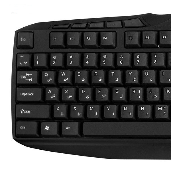 کیبورد سیم دار گرین مدل KEYBOARD GREEN GK-302