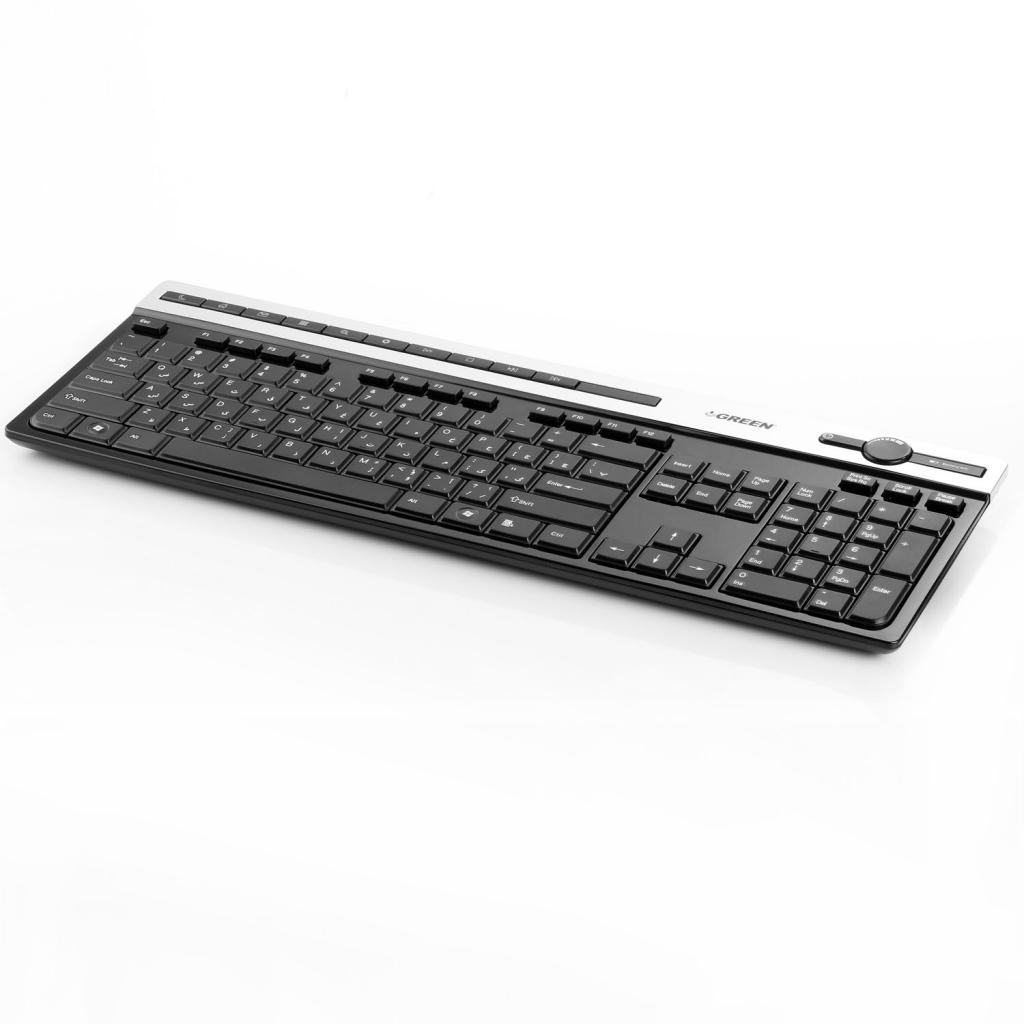 کیبورد و ماوس بدون سیم برند گرین KEYBOARD MOUSE GREEN GKM-505 W