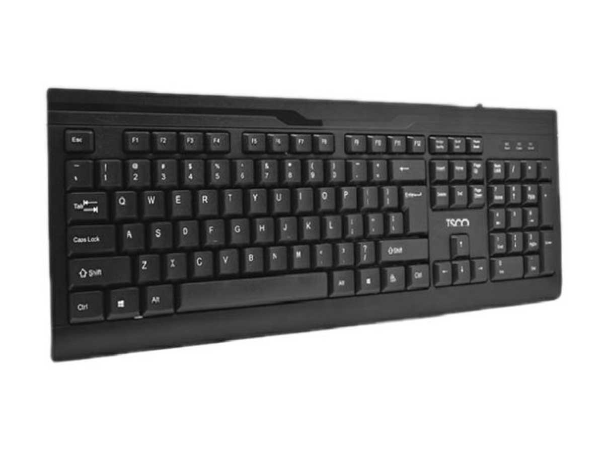 کیبورد سیم دار تسکو مدل KEYBOARD TSCO TK-8012 در قائم آی تی