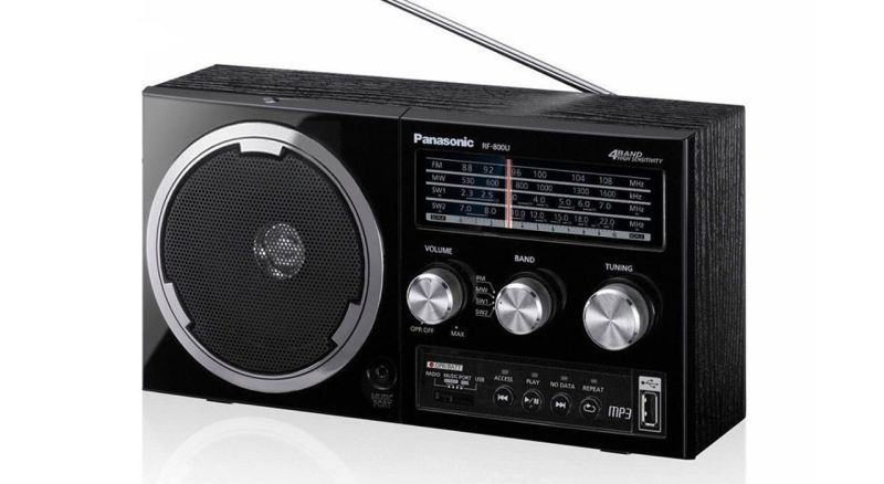 رادیو و پخش قابل حمل پاناسونیک مدل RADIO & Player Panasonic RF-800 U در قادم آی تی