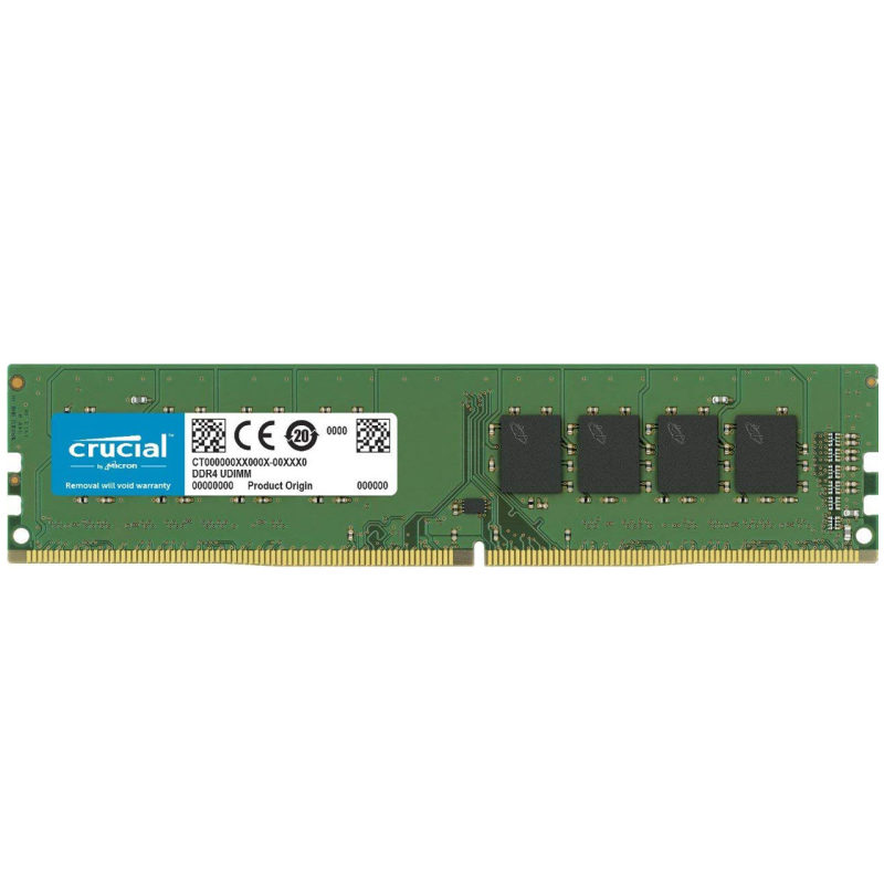 رم دسکتاپ DDR4 تک کاناله 2666  مگاهرتز کروشیال مدل CL17 ظرفیت 16 گیگابایت