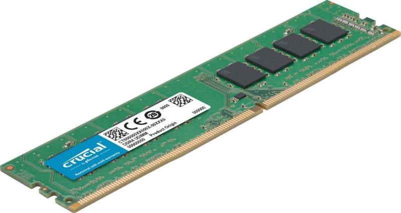 رم دسکتاپ DDR4 تک کاناله 2400 مگاهرتز کروشیال مدل RAM CRUCIAL CL17 ظرفیت 8 گیگابایت