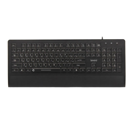 کیبورد سیم دار بیاند مدل KEYBOARD BEYOND BK-7200