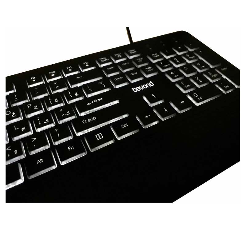 کیبورد سیم دار بیاند مدل KEYBOARD BEYOND BK-7200