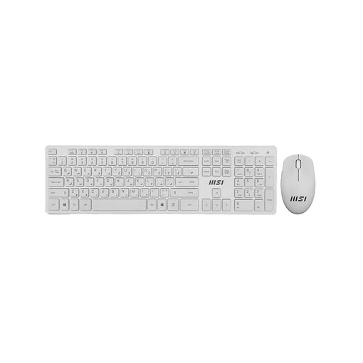 کیبورد و ماوس بدون سیم ام اس آی مدل KEYBOARD MOUSE MSI RF-14030 FS با حروف فارسی