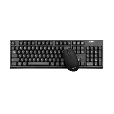 کیبورد و ماوس بدون سیم تسکو مدل KEYBOARD MOUSE TSCO TKM-7019 W