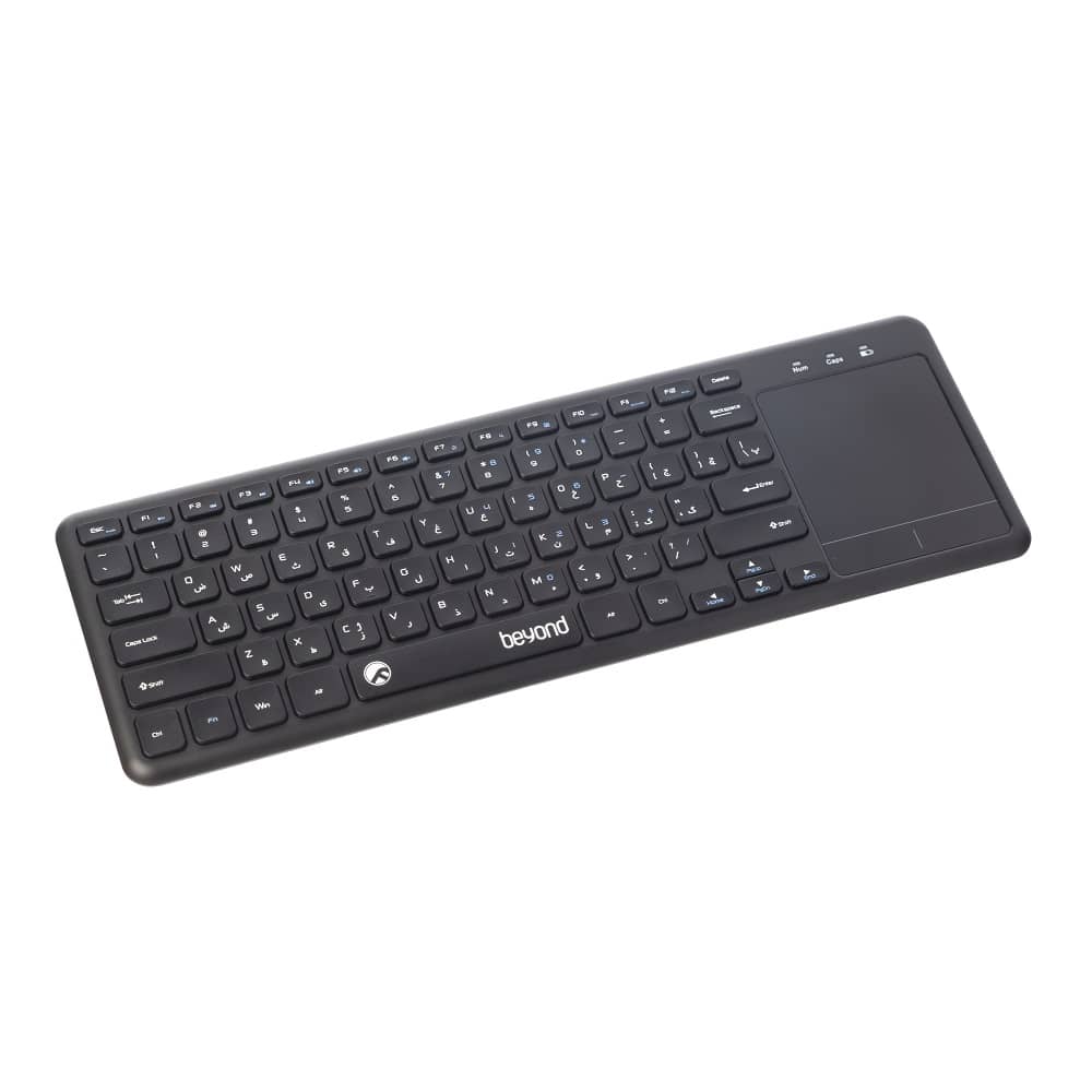 کیبورد بدون سیم بیاند مدل KEYBOARD WIRELESS BEYOND BK-6801 RF