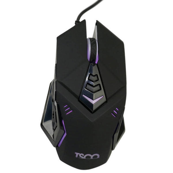 کیبورد و ماوس سیم دار مخصوص بازی تسکو مدل KEYBOARD MOUSE GAMING TSCO TKM-8133