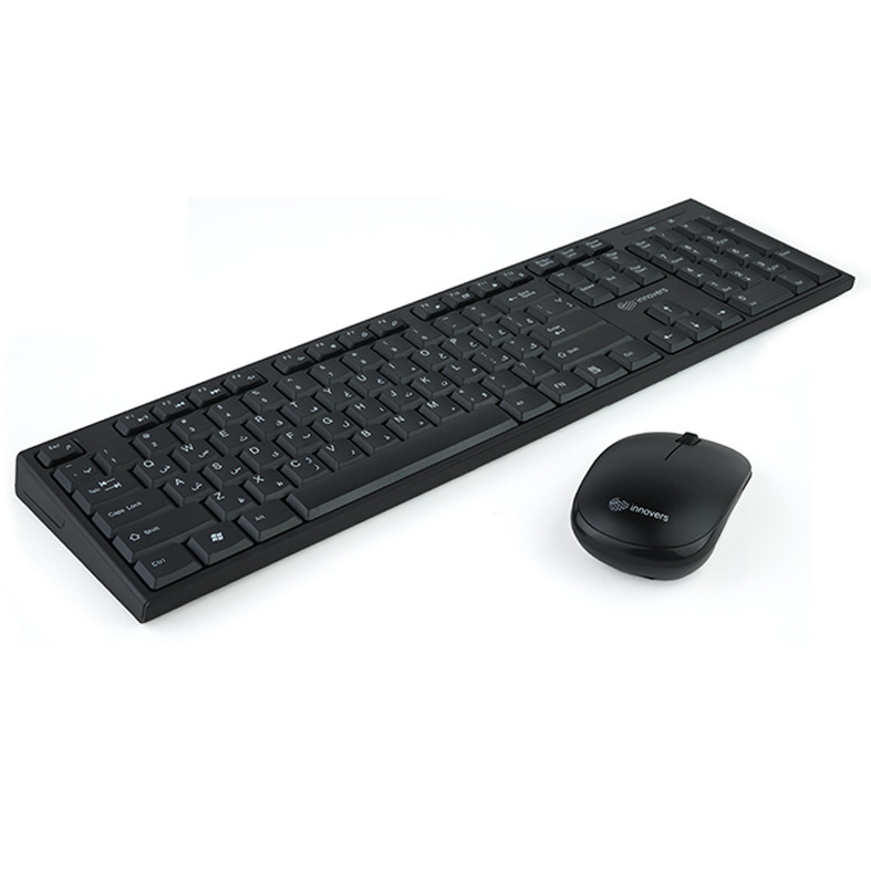 کیبورد و ماوس بدون سیم برند اینو ورس KEYBOARD MOUSE INOVERS 6372