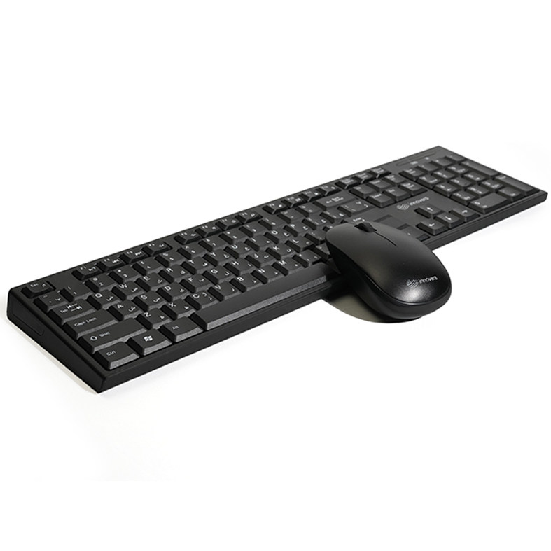 کیبورد و ماوس بدون سیم برند اینو ورس KEYBOARD MOUSE INOVERS 6372