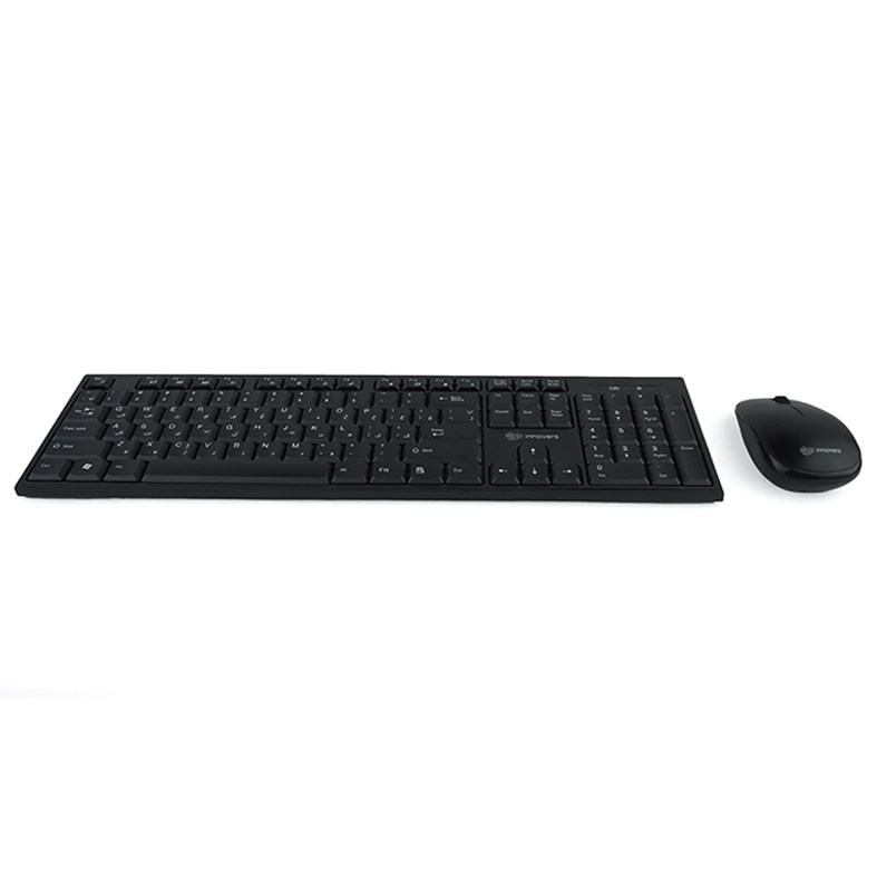 کیبورد و ماوس بدون سیم برند اینو ورس KEYBOARD MOUSE INOVERS 6372