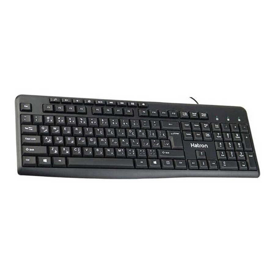 کیبورد سیم دار هترون مدل KEYBOARD HATRON HK-202