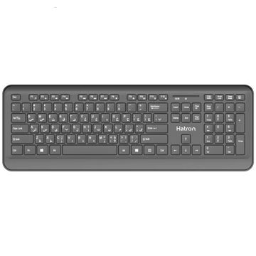 کیبورد سیم دار هترون مدل KEYBOARD HATRON HK-207 به همراه حروف فارسی