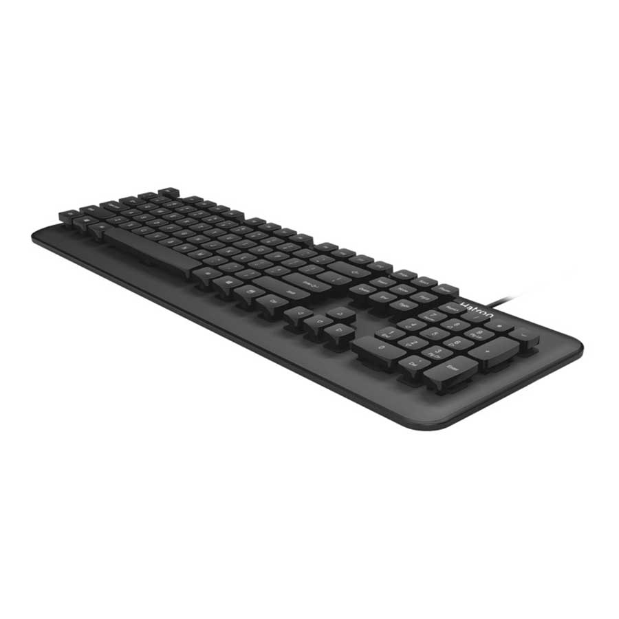 کیبورد سیم دار هترون مدل KEYBOARD HATRON HK-260 به همراه حروف فارسی