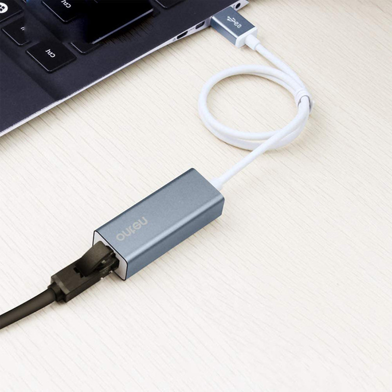 خرید،قیمت و مشخصات تبدیل USB3.0 به LAN اونتن ONTEN OTN-5225 1000MPS - قائم آی تی