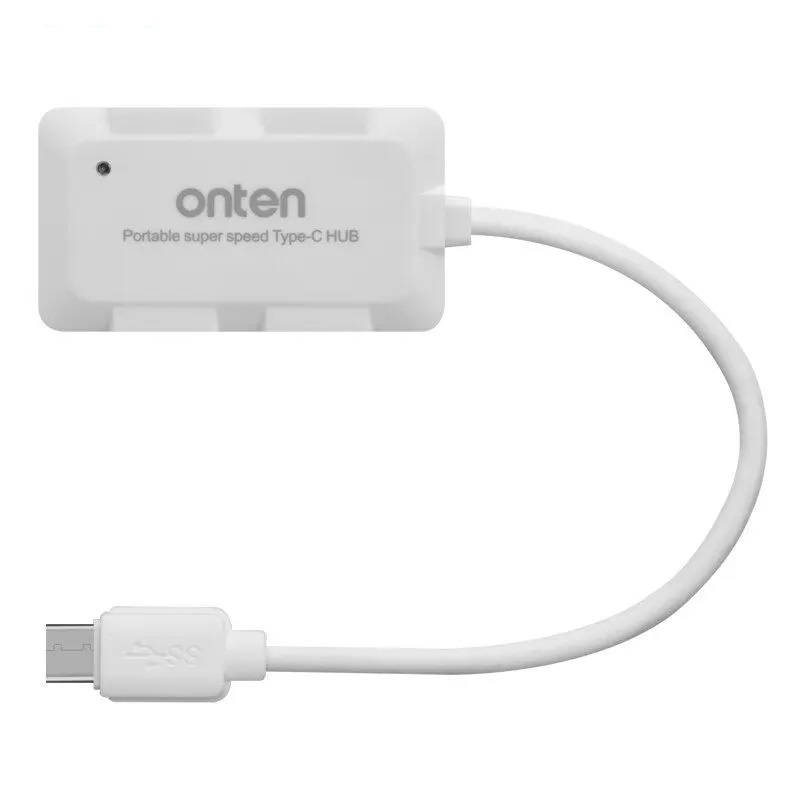 هاب 4 پورت تایپ سی اونتن مدل HUB TYPE-C ONTEN ONT-9102B