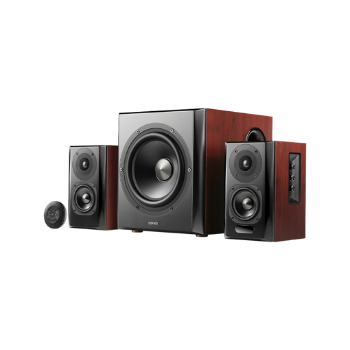 اسپیکر رومیزی ادیفایر مدل Bookshelf Speaker & Subwoofer EDIFIER Buetooth S-350DB