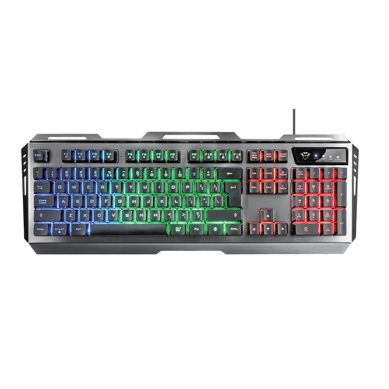 کیبورد و موس گیمینگ تراست مدلGaming Keyboard & Mouse  TRUST TURAL GXT-845 در قائم آی تی