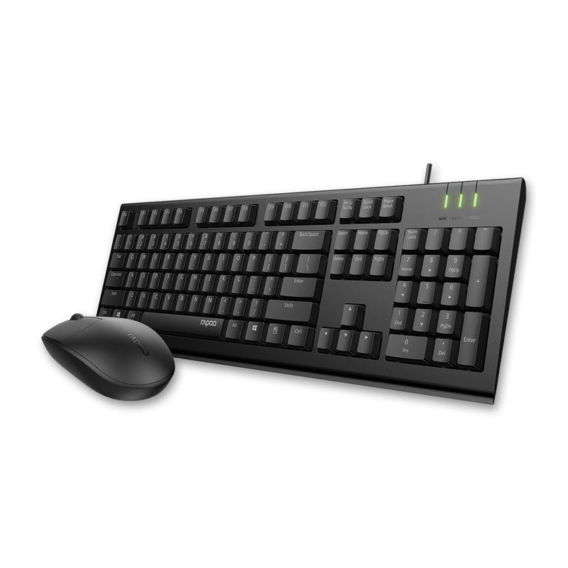 کیبورد و ماوس رپو مدل KEYBOARD MOUSE RAPOO X-125S