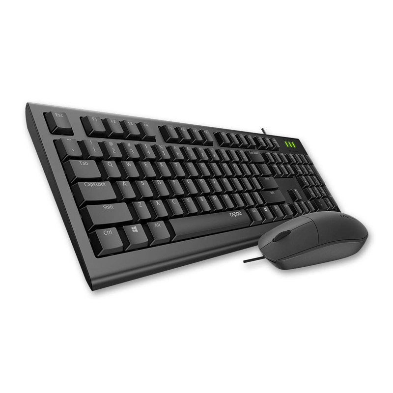 کیبورد و ماوس رپو مدل KEYBOARD MOUSE RAPOO X-125S