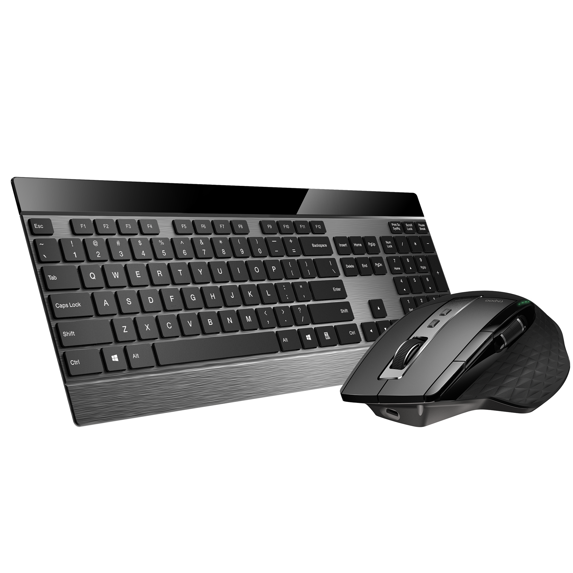 کیبورد و ماوس بدون سیم رپو مدلUltra Slim Wireless Keyboard & Mouse Rapoo 9900m