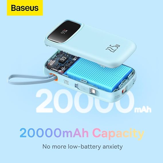 پاور بانک باسئوس مدل Power Bank Baseus P100-55002313 20000 MAh 22.5W