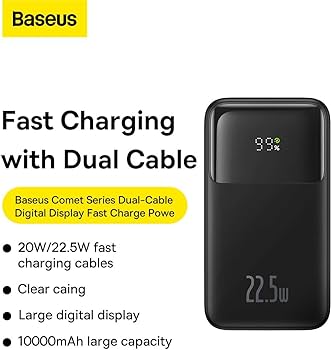 پاور بانک باسئوس مدل Power Bank Baseus 20000 MAh 22.5W p10055002513