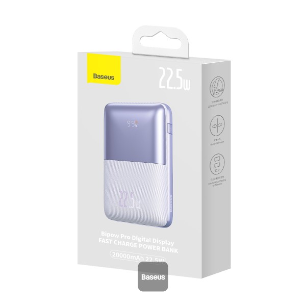 پاور بانک باسئوس مدل Baseus Power Bank Bipow Pro 20K 22.5W