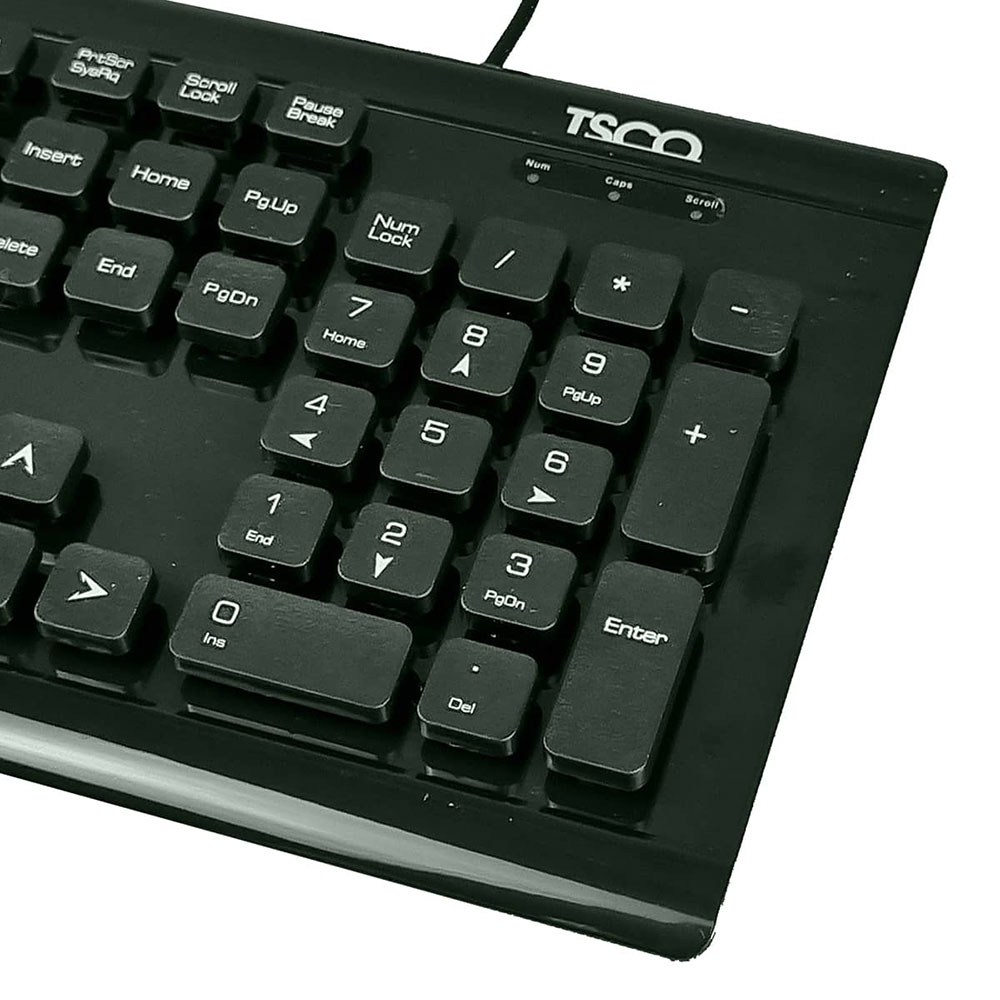 کیبورد سیم دار تسکو مدل KEYBOARD TSCO TK-8032