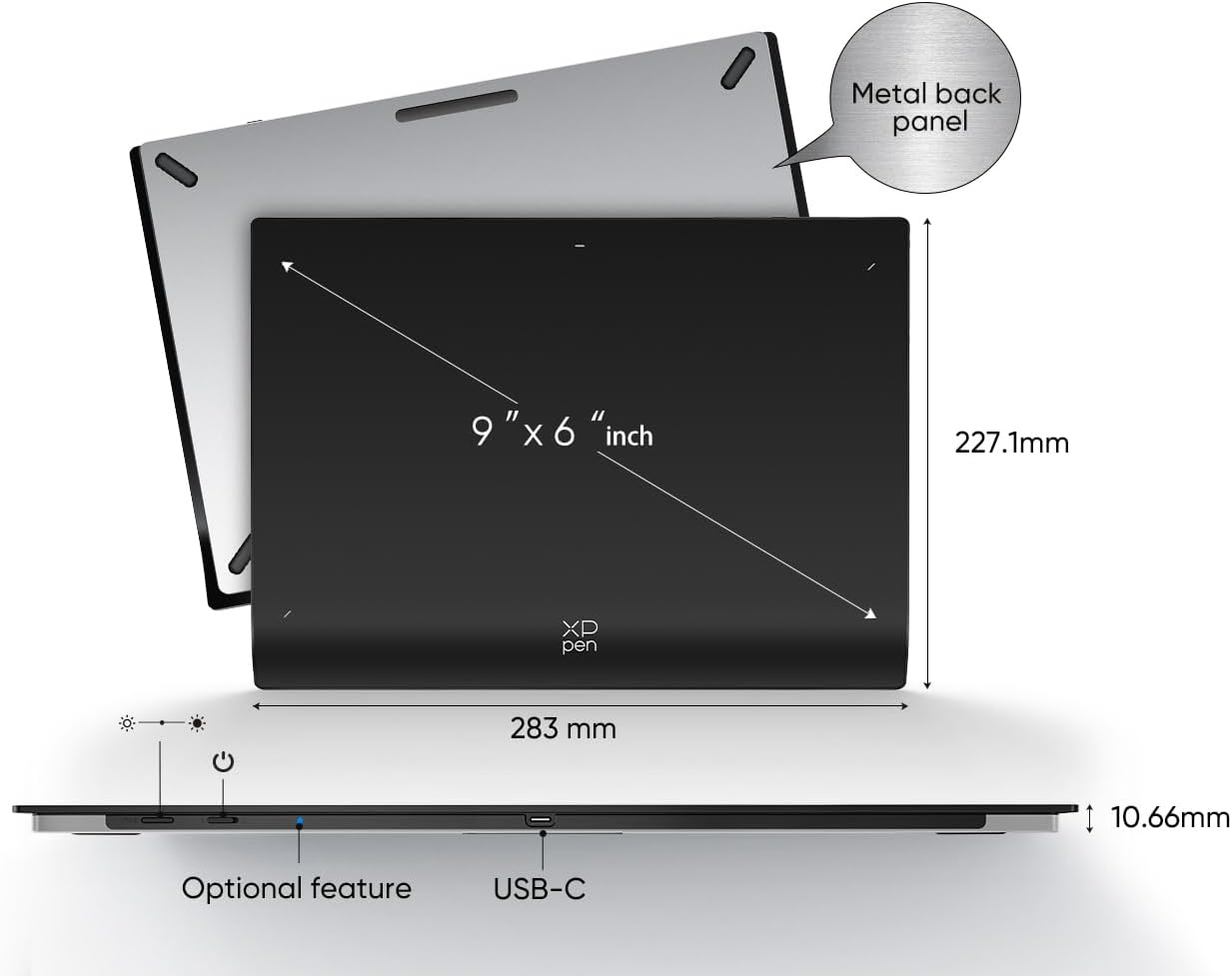 قلم نوری ایکس پی پن مدل Drawing Wireless Tablet XP-Pen Deco Pro Mw 2 Generation