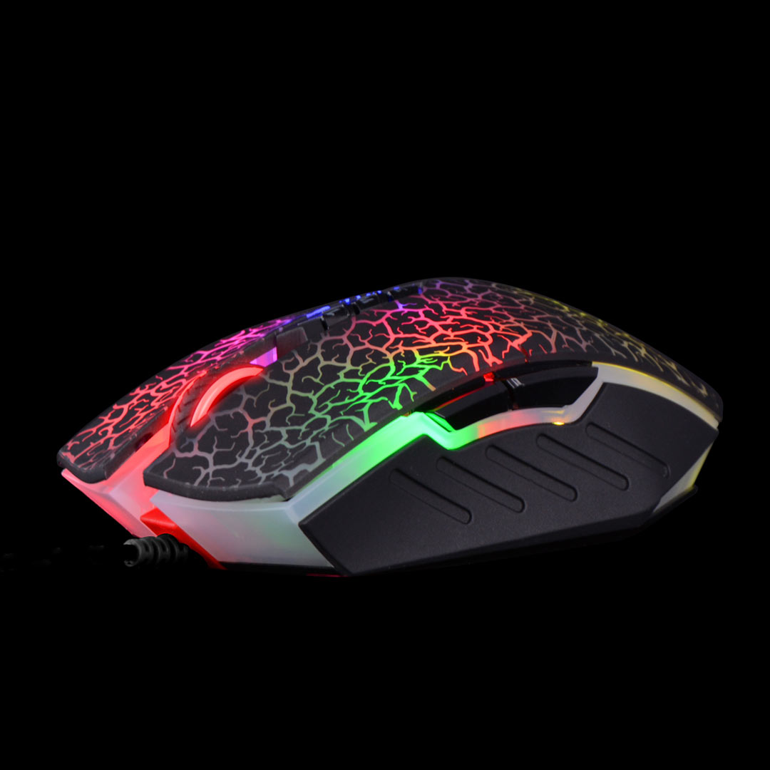 ماوس گیمینگ سیمدار ایفورتک سری بلادی مدل A4tech Bloody Gaming Mouse A70