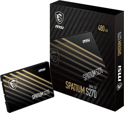 حافظه اینترنال اس اس دی ام اس آی مدل SSD MSI S270 Sata 2.5 480 Gb